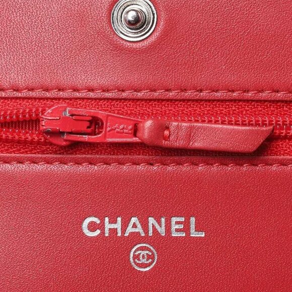 Chanel Pink Quilted Patent Leather Classic WOC Clutch Bag - Picture 2 of 12